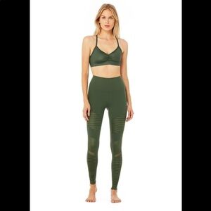Alo yoga high waist moto leggings size small